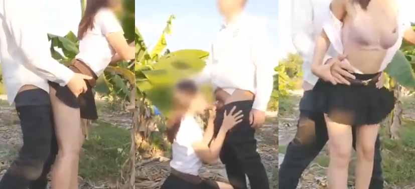 Vườn chuối nhà anh nhưng em thích chuối của anh...